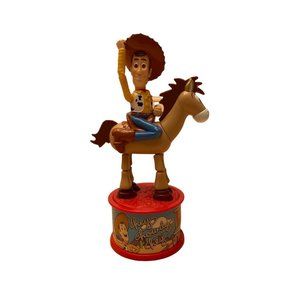Disney Pixar McDonald's 1999 Plastic Dispenser Woody's Roundup